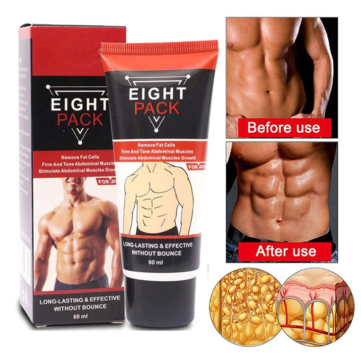 Abdominal Cream, Abdominal Muscle Anti Cellulite and Firming Massage Eight Pack Abs Fat Burner Weight Loss Belly Fat Burning Cream