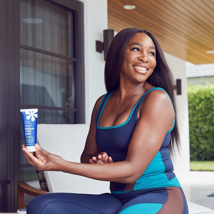 ASUTRA Muscle Pain Relief Cream 3.4 oz | Cooling Menthol with Moisturizing Magnesium and Arnica Montana Oil