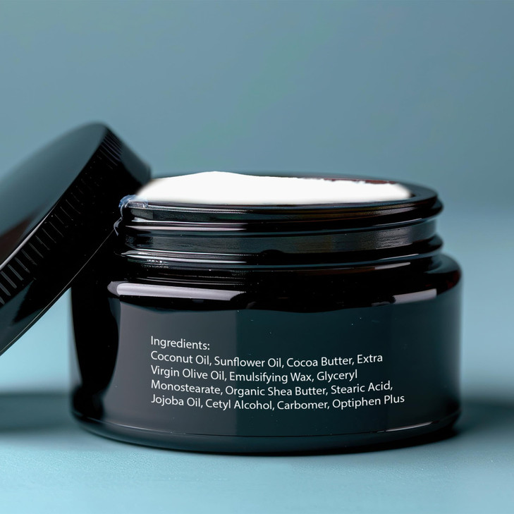 360Feel Lavender Patchouli Body Butter - Nourishing and Hydrating Shea Body Butter with a Gentle Formula - Handmade with Essential Oils - Creamy Form