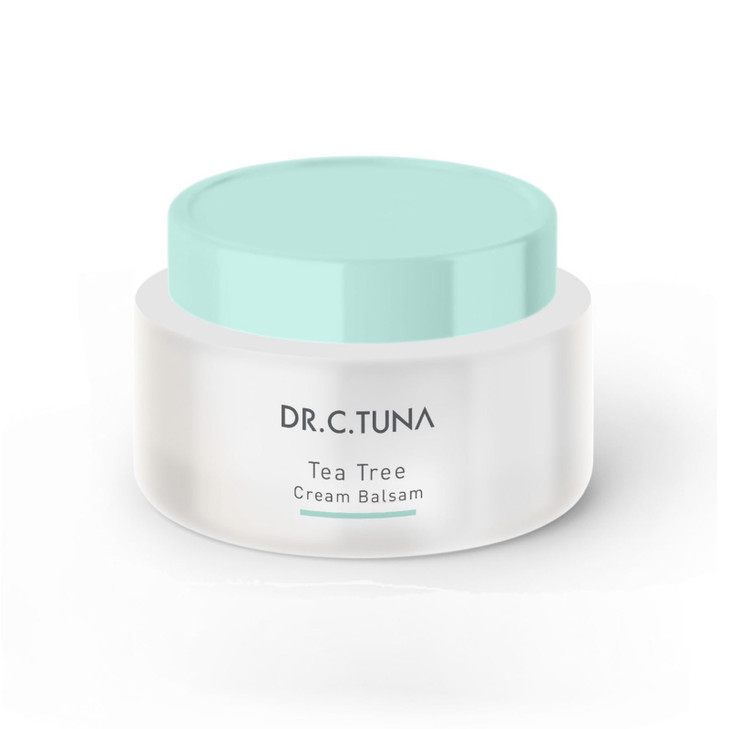FARMASi Dr. C. Tuna Tea Tree Cream Balsam, Nourishing Face Moisturizer for Oily and Blemish-Prone Skin with Tea Tree and Carrot Oil, 2.7 fl oz