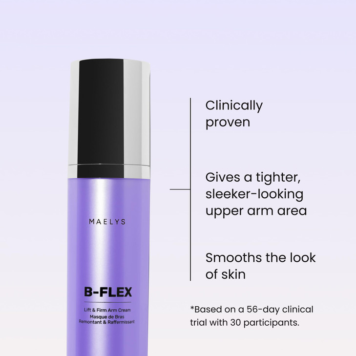 MAËLYS B-FLEX Firming Arm Cream for Women - Cream for Crepey Skin and Aging - Skin Firming and Tightening Cream for Arms with Red Algae & Kangaroo Fl