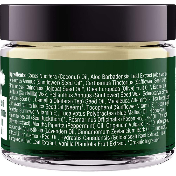 Oleavine Tea Tree Oil Balm with Neem Oil - Helps Fight Skin Irritation and Helps Soothe Dry, Itchy Skin TheraTree