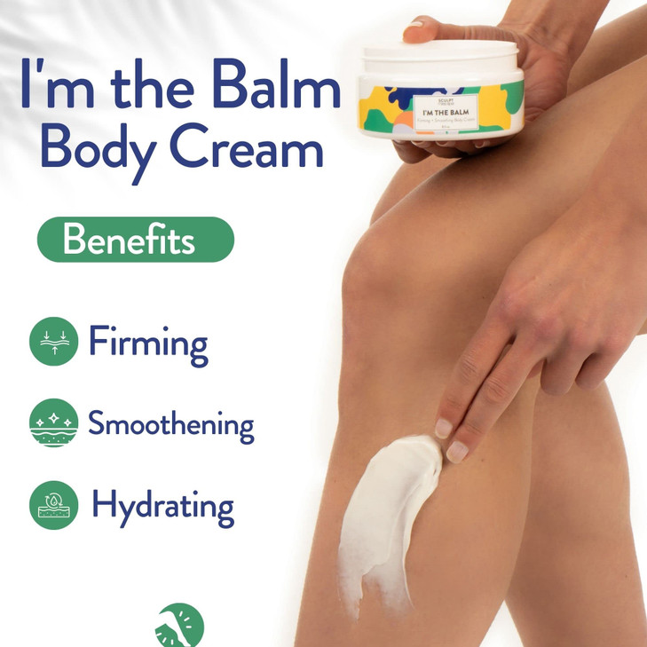 MISS SPA Firming Smoothing Body Cream, Hydrating Body Balm, Help to Naturally Tighten Firm Skin, Moisturizing Cream, Body Cream for Women, Dermatolog