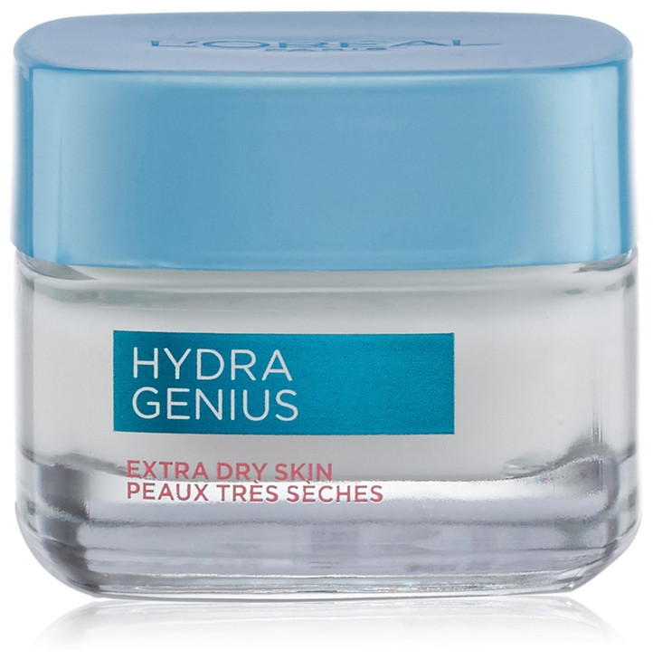 L'Oreal Paris Skincare Hydra Genius Daily Liquid Care Oil-Free Face Moisturizer for Extra Dry Skin, Hyaluronic Acid Moisturizer for Face with Aloe Wa
