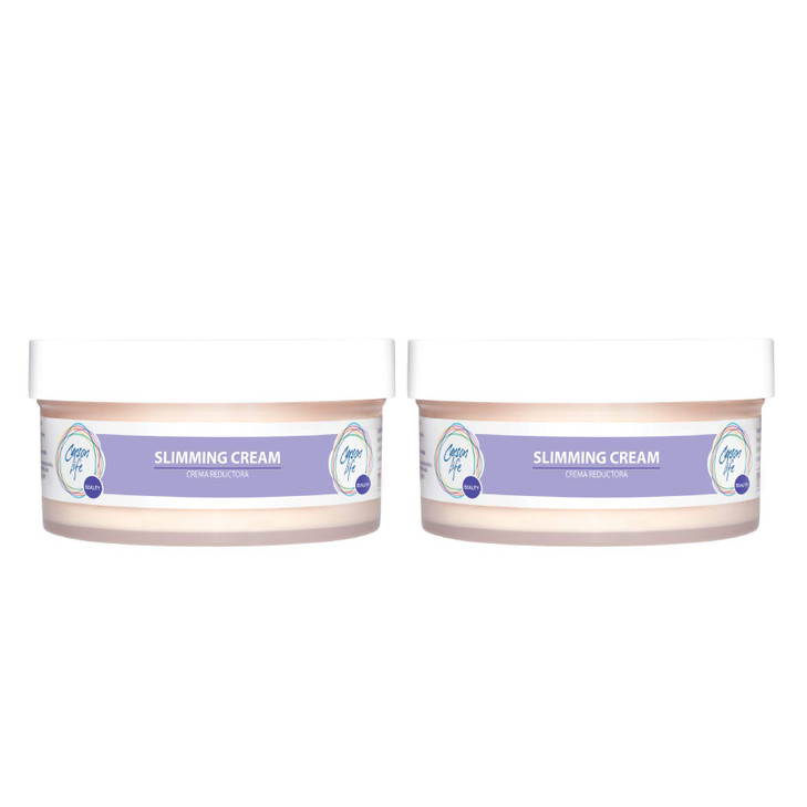 Carson Life Slimming Cream - 2 Pack (20 Ounces) - Reduces And Prevents Fat Accumulation For A Healthier Looking Skin - For Men And Women
