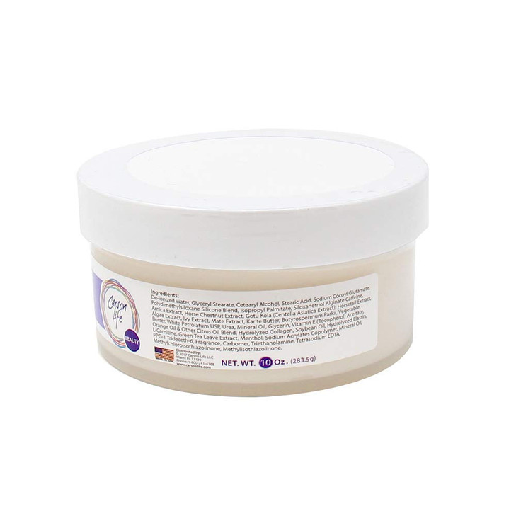 Carson Life Slimming Cream - 2 Pack (20 Ounces) - Reduces And Prevents Fat Accumulation For A Healthier Looking Skin - For Men And Women