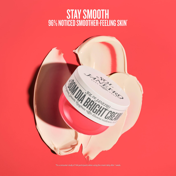 Sol de Janeiro Visibly Brightening and Smoothing Bom Dia AHA Body Cream 240mL/8.1 fl oz.