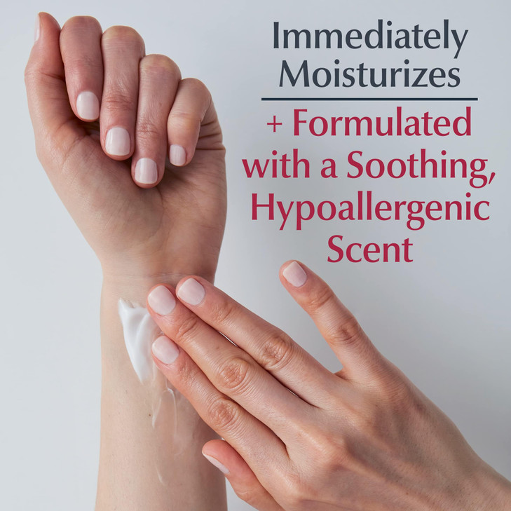 Eucerin Advanced Repair Scented Night Lotion, 48 Hour Moisturizing Body Lotion for Dry Skin with a Hypoallergenic Soothing Scent, Paraben Free, 13.5