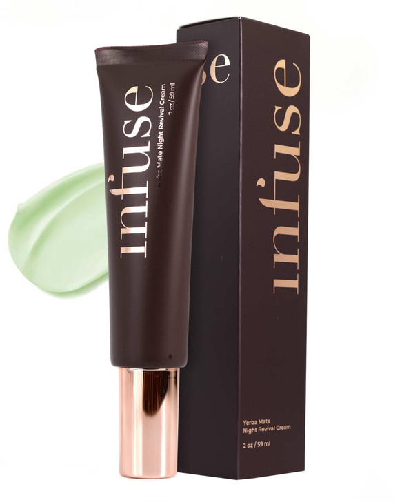 Infuse Peptide Night Cream for Mature Skin 40+, Anti Aging Night Moisturizer for Face, Overnight Repair Cream for Face and Neck, Firming Hydrating Mo