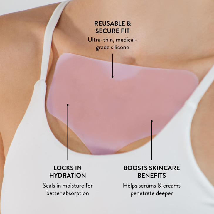 Nurse Jamie Skin Perfecting Silicone Neck Wrap  Reusable Anti-Aging Treatment for Fine Lines, Crepey Skin & Firmness