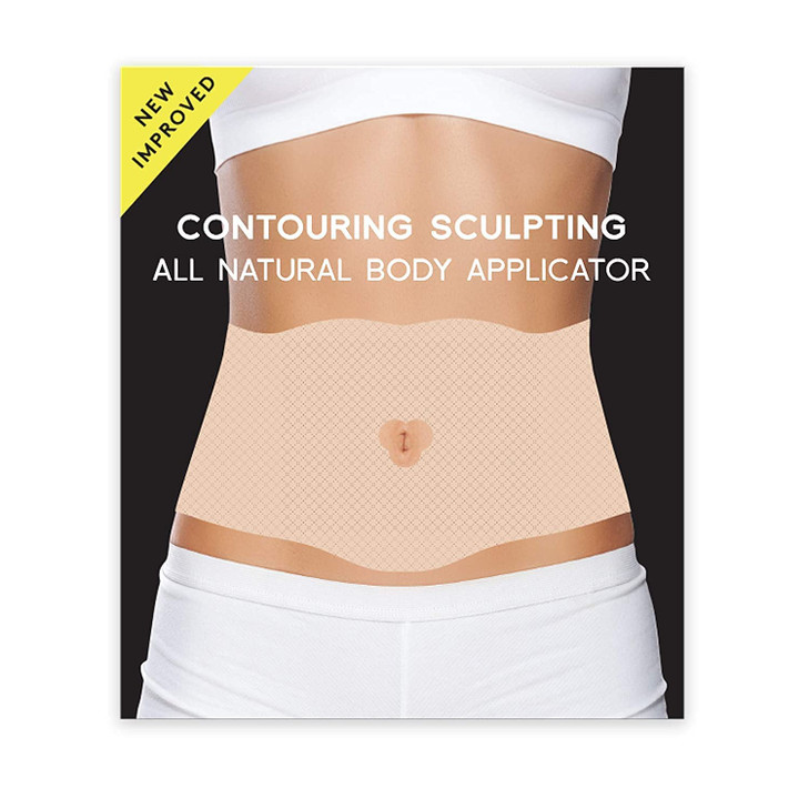 All Natural Moisturizing Body Applicator Wrap  Easy to Use Body Wrap -Anti Cellulite Solution- Firming Toning Tummy Wrap (6 WRAPS)