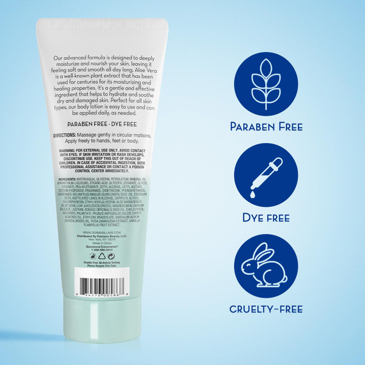Dermasil Body Lotion, Fresh Aloe, 3-Pack  Non-Greasy, Fast-Absorbing, Fresh Scent, 8 Oz Ea