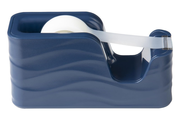 Scotch Desktop Tape Dispenser, Molten Ink (Navy), 2.13 in. x 2.75 in. x 5.25 in., 1 Tape Dispenser
