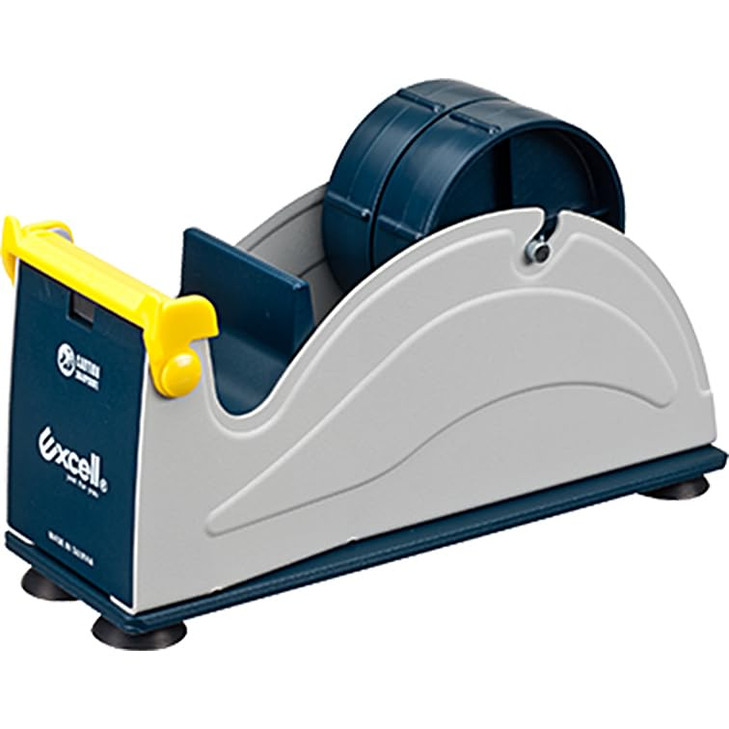 excell EX-17/3IN JVCC EX-17 Steel Desk Top Tape Dispenser: 3" wide, Blue/Grey