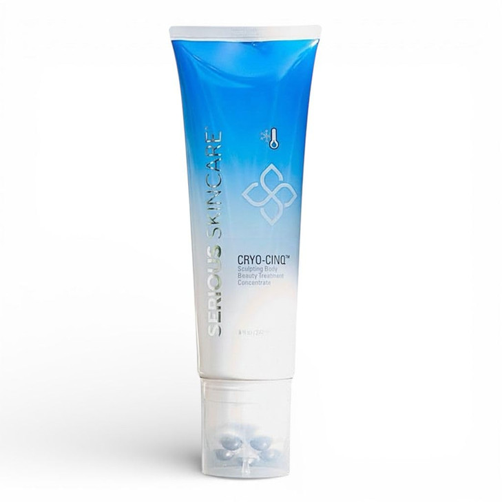 Serious Skincare Cryo-Cinq Firming Body Cream for Firmer, Smoother Arms & Legs, Helps Control Crepe & Cellulite, Skin Tightening for Stretch Marks, C