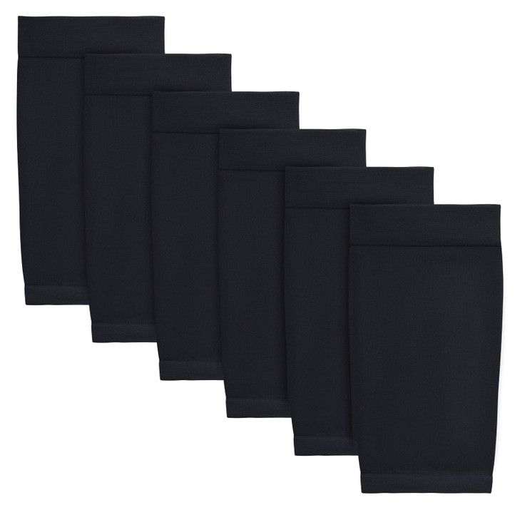 HOVEOX 3 Pairs Tattoo Cover Up Compression Sleeves - Forearm Arm Sleeves for Women & Men (Black)