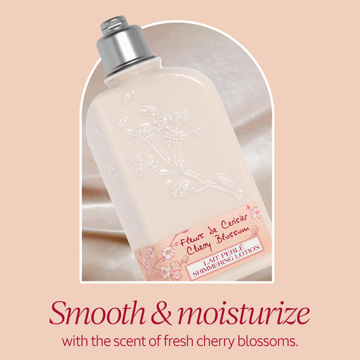 L'OCCITANE Cherry Blossom Shimmering Lotion 8.40 fl oz