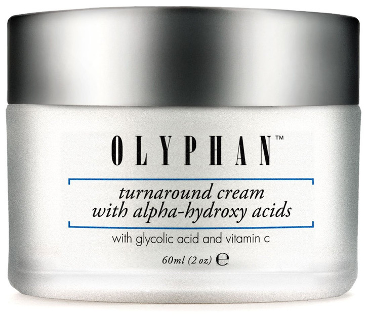 OLYPHAN Alpha Hydroxy Acid Cream for Face Best Glycolic Acid Exfoliating Face Moisturizer Anti-Aging Cream with AHA for Acne Prone Skin; Day - Night
