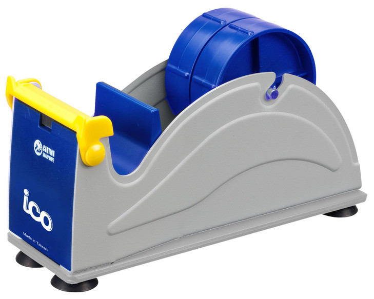 ICO by Excell Twin Premium Wide Metal Multi-Roll Desktop Tape Dispenser, ET-12271, 2 inch Wide, 3 inch Core