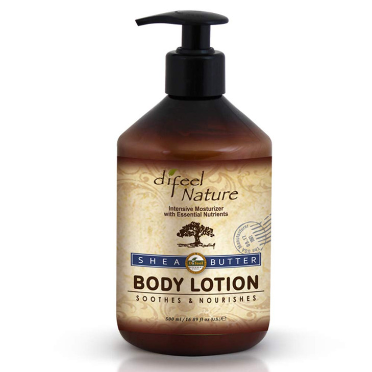 Difeel Organic Shea Butter Moisturizing Body Lotion