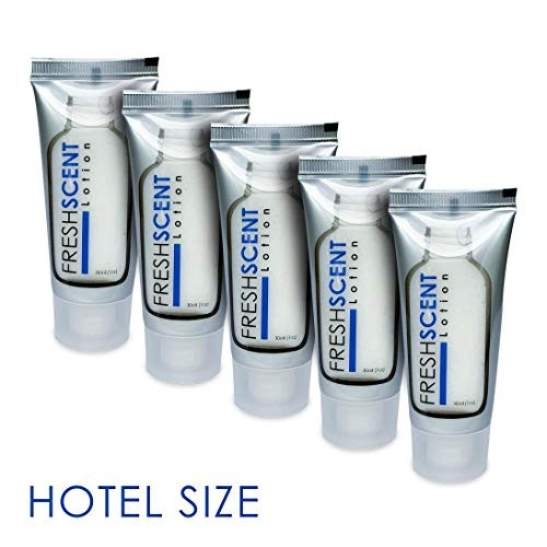 Freshscent Lotion 1oz (100 Pack) Hotel Travel Size, Bulk Amenities and Toiletries for Hospitality