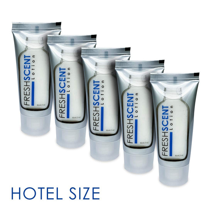 Freshscent Lotion 1oz (288 Pack) Hotel Travel Size, Bulk Amenities and Toiletries for Hospitality