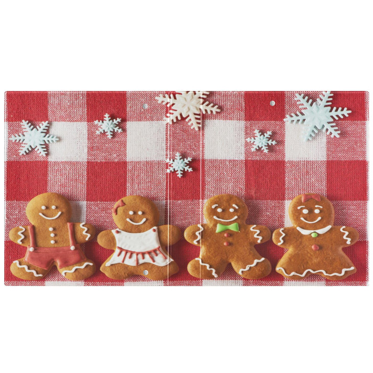 Vozoza Christmas Gingerbread Decorative 3 Ring Binder 2 Inch Large View Binders with Pockets Holds 200 A4 Sheets File Organizer for Office College Sc
