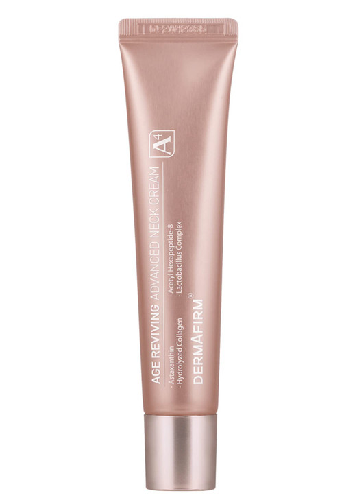 Dermafirm Age Reviving Advanced Firming Neck Cream A4 | Korean Skin Care Neck Creams for Tightening and Firming w/Collagen Astasome & Peptide for All