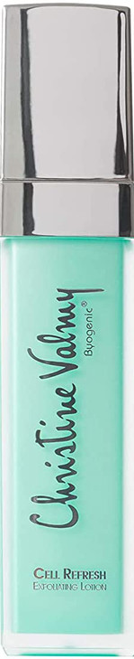 Christine Valmy Cell Refresh Hydrating Nourishing AHA Exfoliation Lotion, 1.69 Ounce