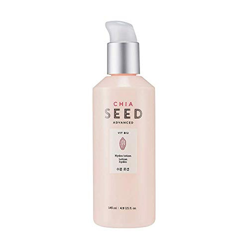 THE FACE SHOP Chia Seed Hydro Lotion | Soft Hydrating Lotion for Skin Moisturizing & Nourishing without Sticky Residue | Formulated for Intense, Upgr