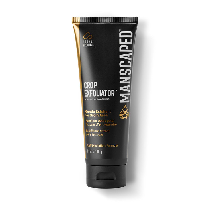 MANSCAPED® Crop Exfoliator® Gentle Groin Exfoliant Scrub to Soothe and Clear the Skin, Vegan, Cruelty-Free (3.5 oz)