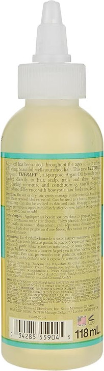 Originals by Africa's Best Therapy Argan Oil Stimulating Growth Oil, Penetrates & Rejuvenates Hair, Scalp, Nails and Skin, All Day Long Moisturizing