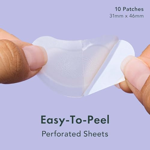 Rael Pimple Patches, Miracle Spot Control Cover - Hydrocolloid Acne Pimple Patch, Strips for Zits and Blemish, Korean Skin Care (10 Count)