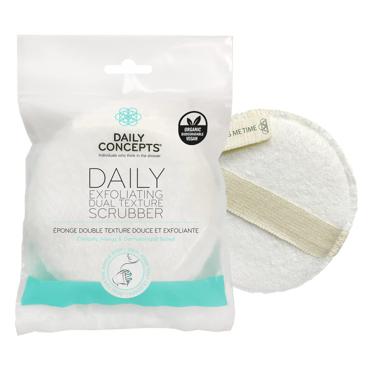 Exfoliating Dual Texture Scrubber - Daily Concepts