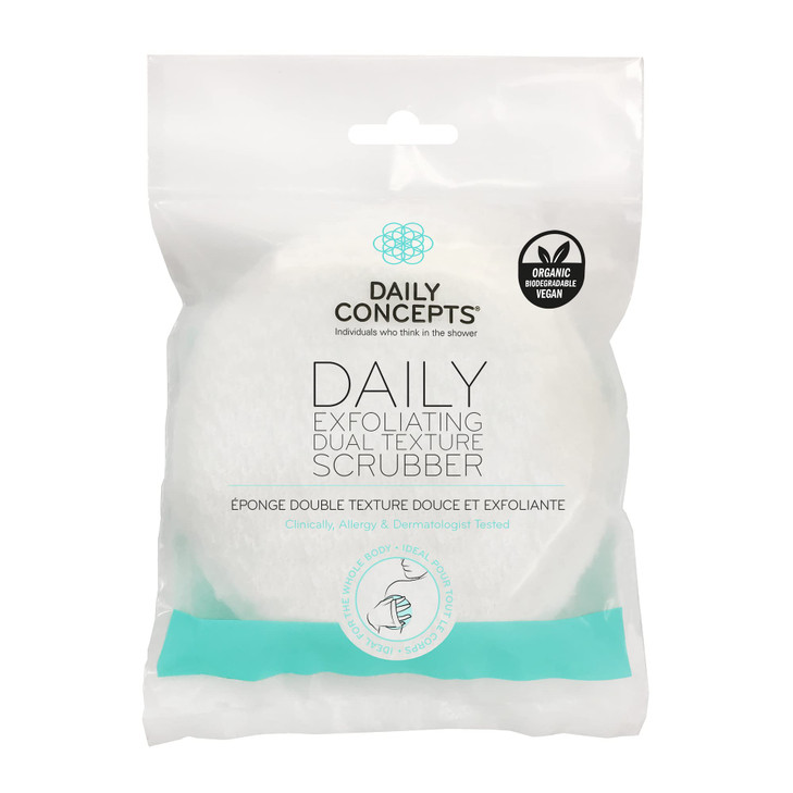 Exfoliating Dual Texture Scrubber - Daily Concepts