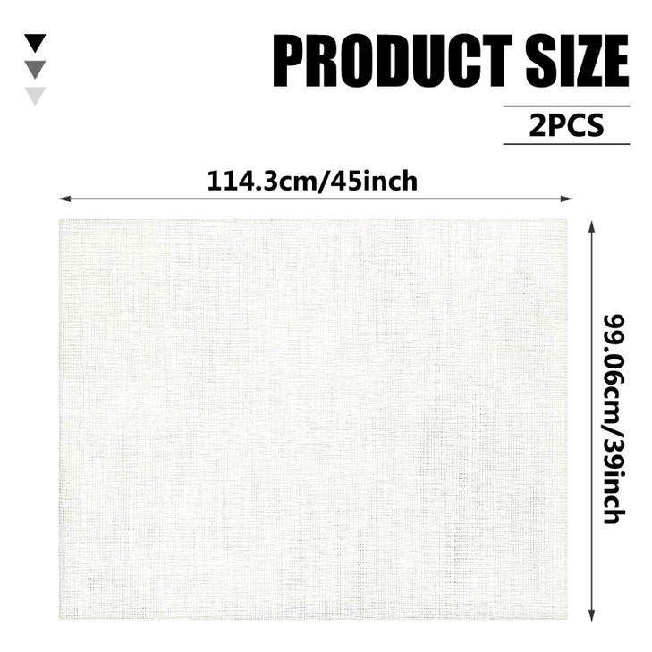 2Pcs Book Binding Cloth, 39x45 Inches Book Cloth Books Repair Clothes Material Bookbinding Fabric for Old Books Making Repairing Binding
