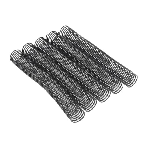 Spiral Binding Coil 18 Pcs Binding Coils Kit, Sturdy PVC Plastic 38mm Diameter 48 Loop 4:1 Pitch 310 Sheet Capacity Spiral Binding Spine for A4 Paper