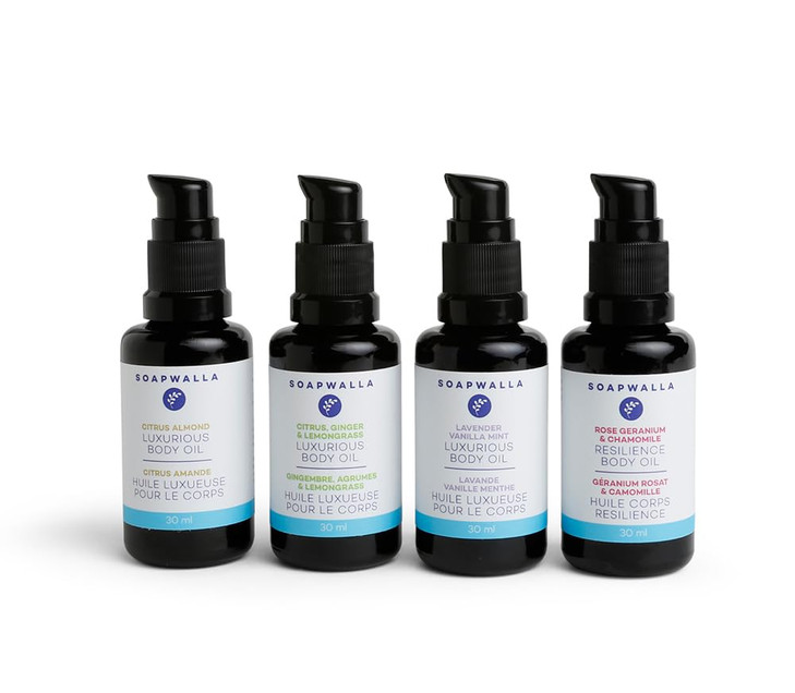 Soapwalla - Organic/Vegan Luxurious Body Oil Travel-Size (1 oz / 30 ml)