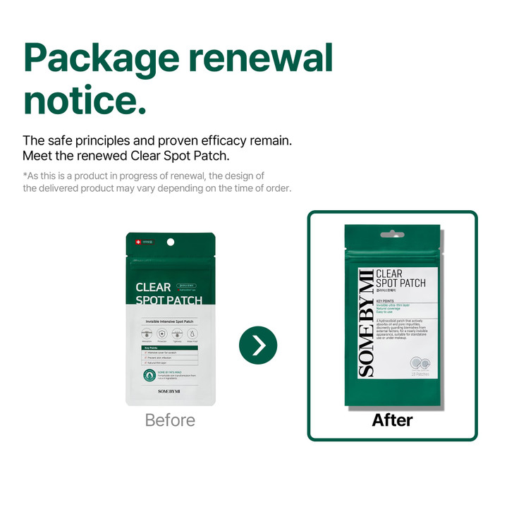 SOME BY MI 30 Days Miracle Clear Spot Patch - Pack of 1, 18 Counts, 2 Size(10mm 9Counts, 12mm 9Counts) - Invisible Hydrocolloid Skin Trouble and Pimp