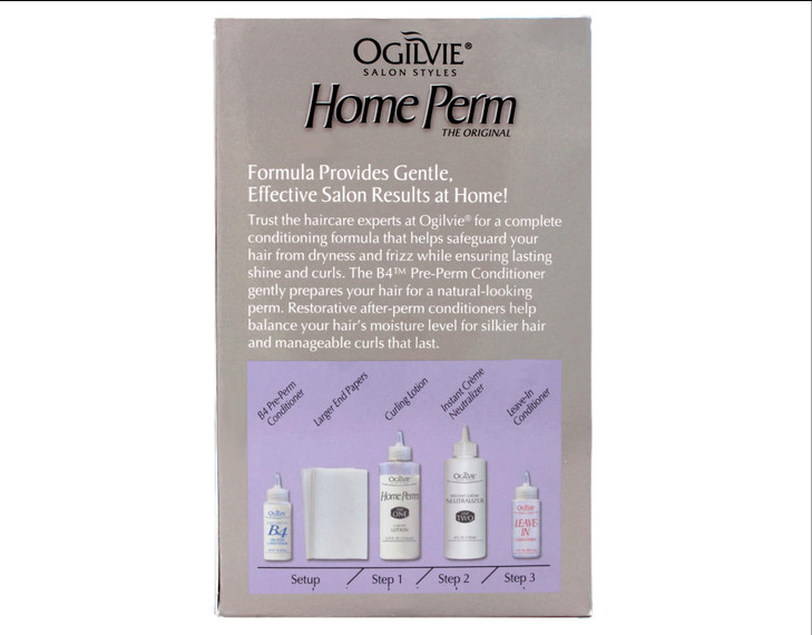 Ogilvie Home Perm For Color Treated Hair, Pack of 3
