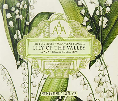 AAA by Somerset Lily of the Valley Travel Set, 4 X 50ml