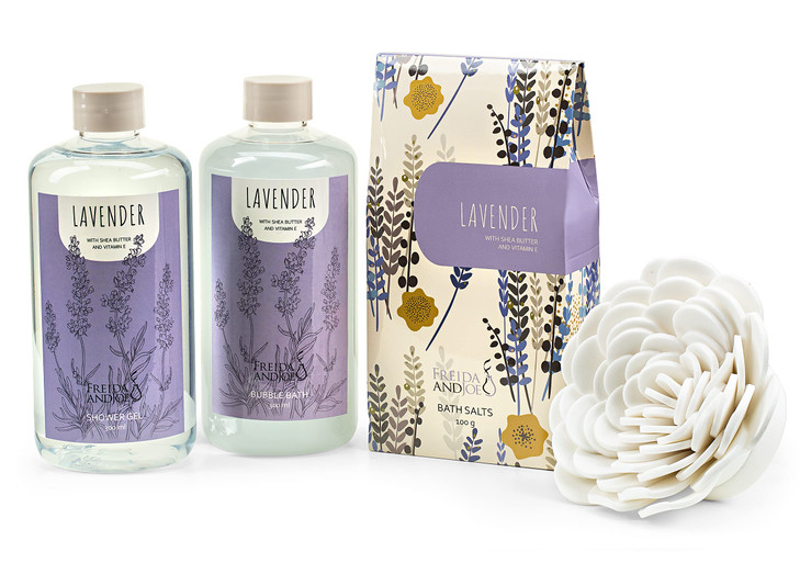 Bath & Body Gift Set for Men and Women Spa Kit with Shea Butter, Vitamin E Reusable Beautiful Basket Perfect for Relaxation  Mother's Day Gift for M