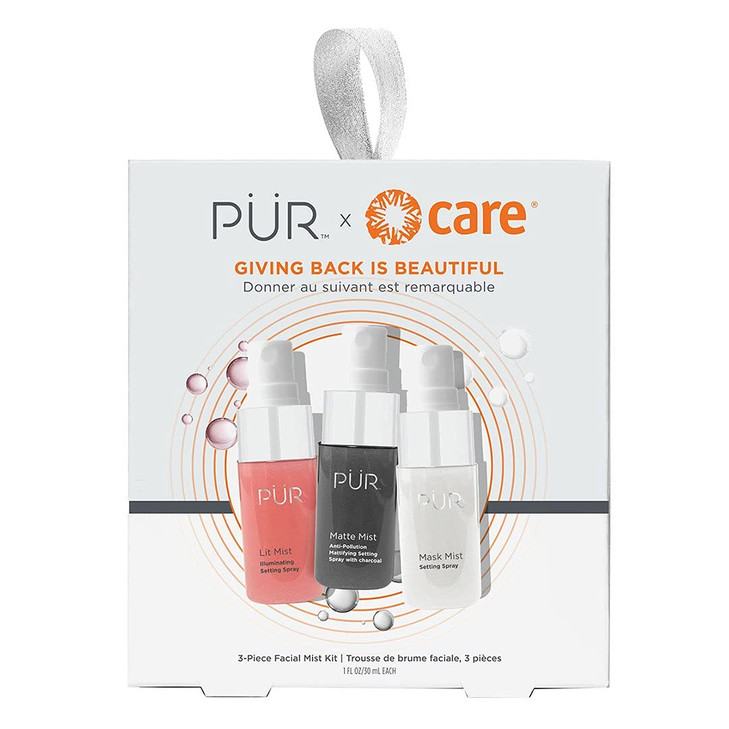 PUR MINERALS x CARE 3-Piece Facial Mist Kit, 1 ct.