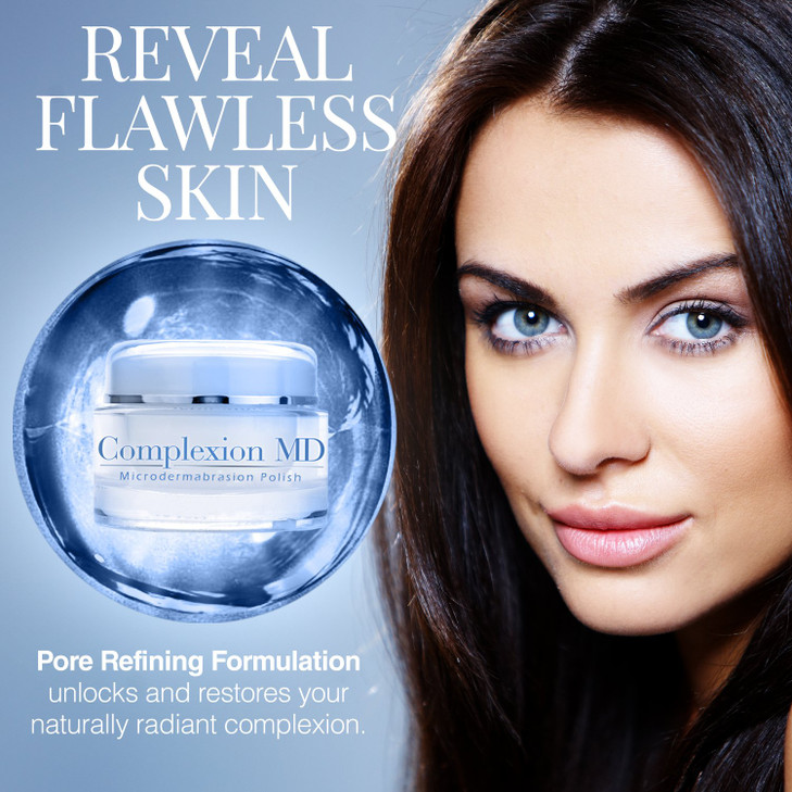 Complexion MD Anti Aging 2 Step Skin Care System (Bundle) - Microdermabrasion Scrub (1.69 oz) + Anti Wrinkle Cream (1 oz) - Reduce Fine Lines & Wrink