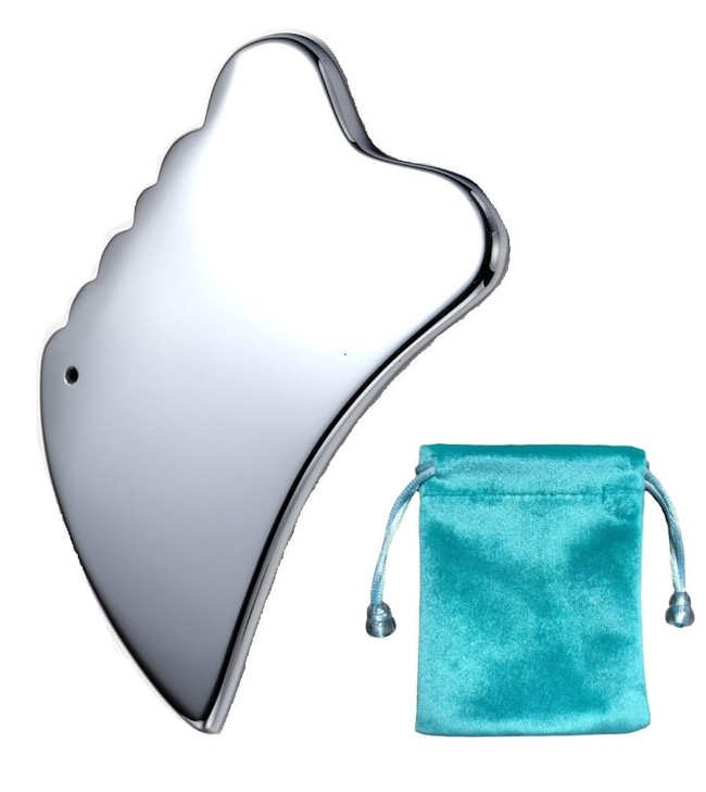 SAEEYCUE Terahertz Stone Gua Sha Scraping Tools Lymphatic Drainage Massager (b)