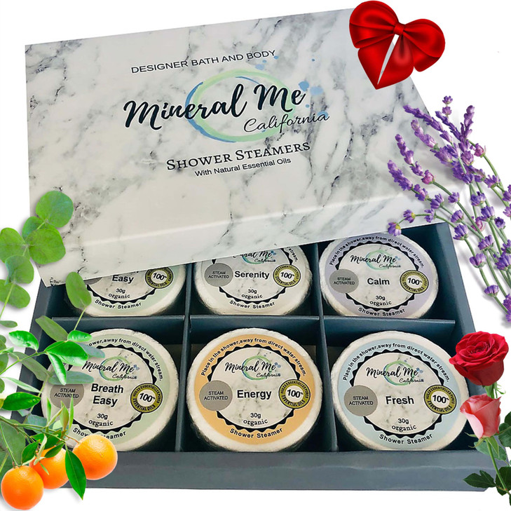 Shower Steamers Aromatherapy - Organic Natural Shower Bombs Vapor Tablets, Aromatherapy for Home Spa, Relaxing Self Care Birthday Gifts, Easter Baske