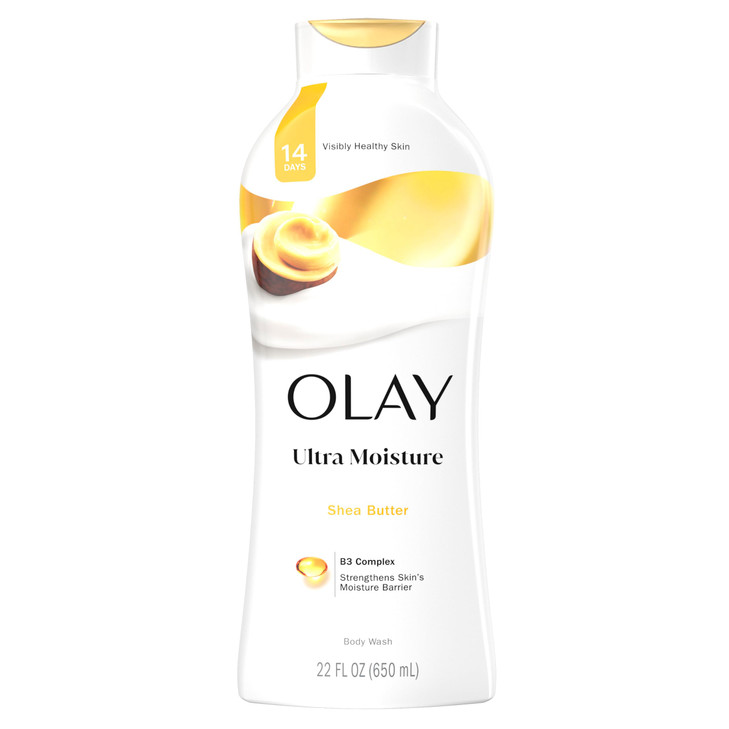 Olay Body Wash for Women, Ultra Moisture, 24hr Moisturizing, Hydrating & Refreshing, B3 Vitamin Complex, Free of Parabens & Phthalates, For All Skin