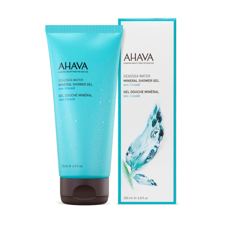 AHAVA Dead Sea Water Mineral Shower Gel, Sea-Kissed - Refreshes & Relaxes, Washes Away Dirts & Impurities, Enriched with Exclusive Mineral Blend of D