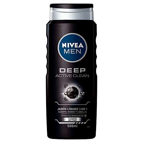Nivea For Men Active Clean Body Wash - 16.9 oz