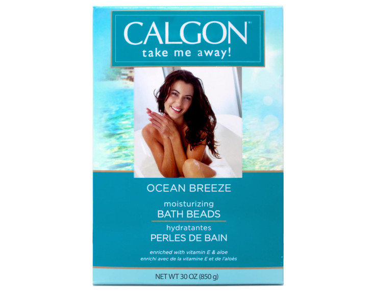 Calgon Ultra-Moisturizing Bath Beads (Ocean Breeze, 30-Ounce)